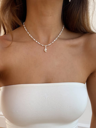 Sandbank Conch Beaded Necklace