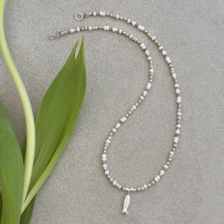 Fish Beaded Necklace