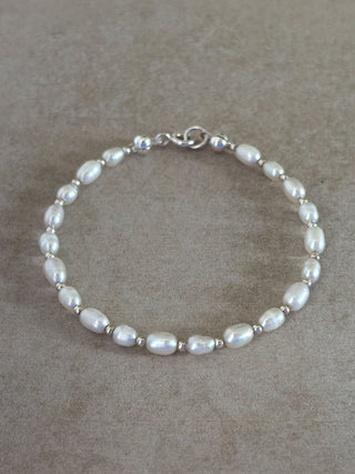 Freshwater Pearl Dotted Beaded Bracelet