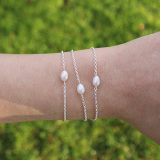 Solo Freshwater Pearl Bracelet