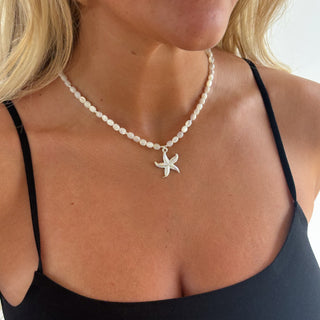Mallorca Starfish Beaded Necklace