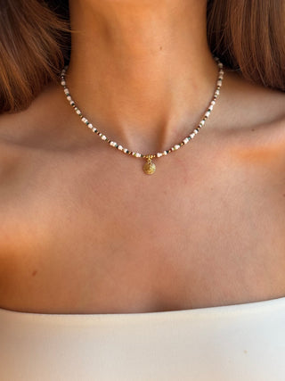 Sandcoin Multi Beaded Necklace