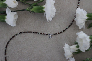 Valentine Heart Beaded Necklace