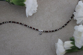 Valentine Heart Beaded Necklace