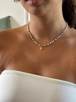 Sandcoin Multi Beaded Necklace
