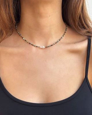 Mother Daughter Multicoloured Pearl Beaded Necklace