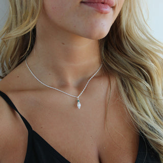 Origin Pearl Gemstone Necklace