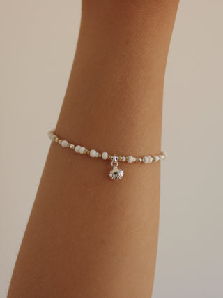 Sandbank Clam Beaded Bracelet