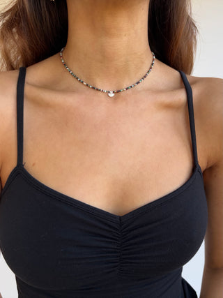 Multicolour Fan Beaded Necklace