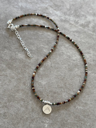 Mountain Beaded Necklace