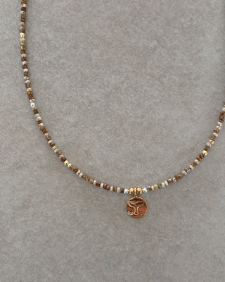 Custom Charm Beaded Necklace