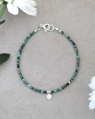 Turquoise Flower Bracelet