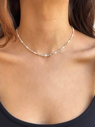 Pretty Pearl Beaded Necklace