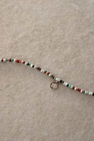 Birth Flower Beaded Necklace