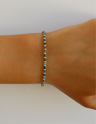 African Turquoise Beaded Bracelet
