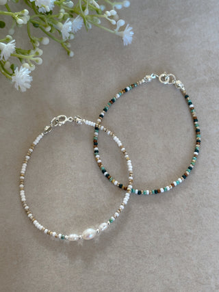 Beachy Beaded Bracelet Set