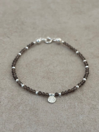 Smokey Quartz Flora Bracelet