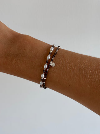 Smokey Quartz Flora Bracelet