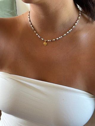 Sandcoin Multi Beaded Necklace