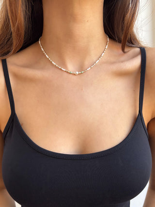 Pretty Pearl Beaded Necklace
