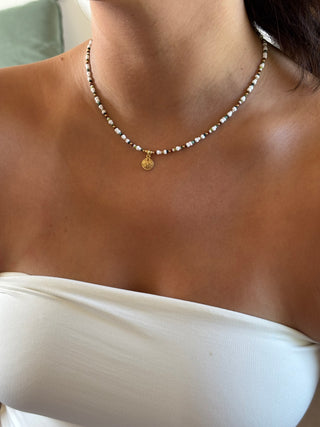 Sandcoin Multi Beaded Necklace