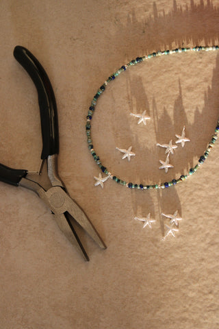 Ocean Starfish Beaded Necklace