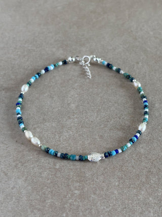 Beachy Beaded Anklet
