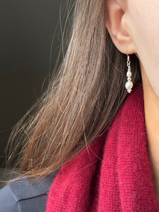 Freshwater Pearl Beaded Earrings