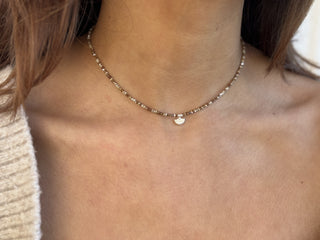 Sara Fan Beaded Necklace
