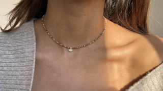 Sara Fan Beaded Necklace