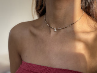 Sara Fan Beaded Necklace