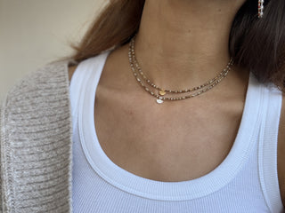 Sara Fan Beaded Necklace