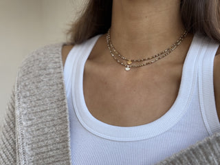 Sara Fan Beaded Necklace