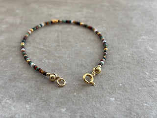 Fan Multicoloured Beaded Bracelet