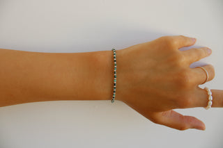 African Turquoise Beaded Bracelet