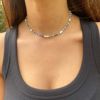 Ocean Beaded Necklace