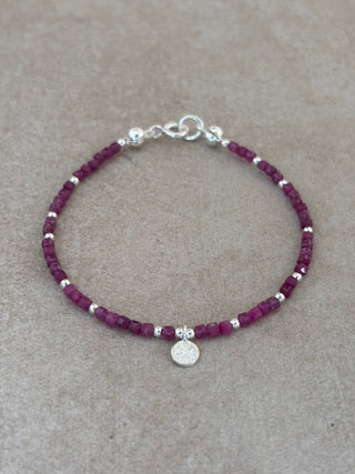 Ruby Flora Bracelet