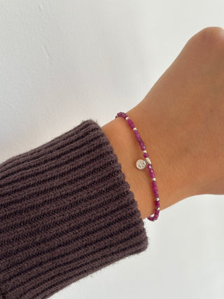 Ruby Flora Bracelet